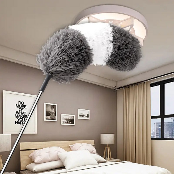 Retractable Feather Duster Household Electrostatic Dust Cleaner Convenient Portable Dusters