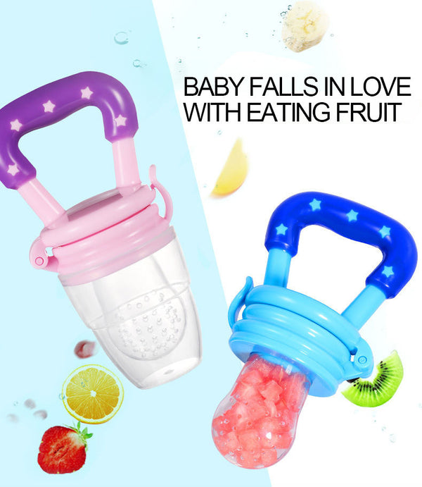Baby Fruit Feeder Pacifier – Soft Teether for Infants