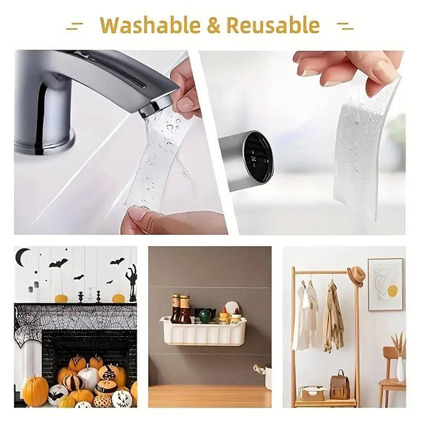 Transparent Heavy‑Duty Waterproof Sealant Tape – Leak Repair & Outdoor Fixes