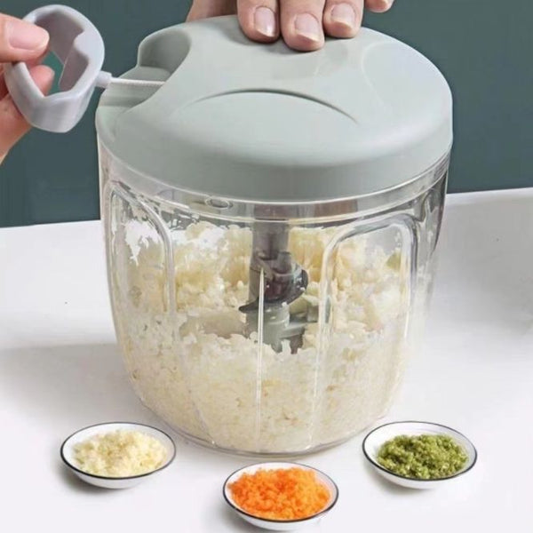 Twist Hand Chopper – Compact Manual Fruit & Vegetable Cutter